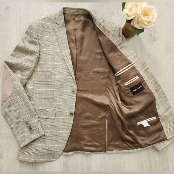DEVRED Plaid Blazer 38 L - Picture 5 of 8